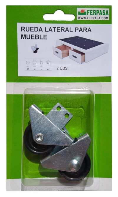 RUEDA LATERAL PARA MUEBLE