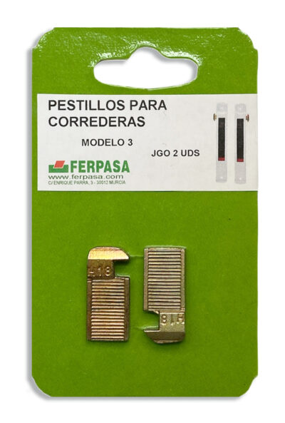 JGO. 2 PESTILLOS  IGUALES