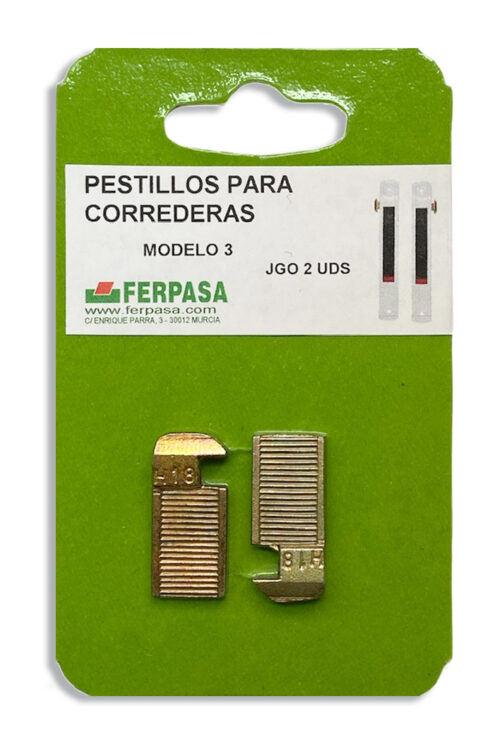 JGO. 2 PESTILLOS  IGUALES