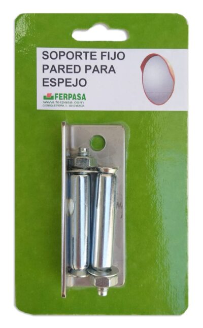 SOPORTE FIJO PARED PARA ESPEJO BLISTER
