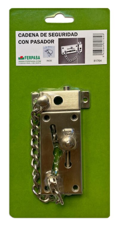 CADENA DE SEGURIDAD CON PASADOR