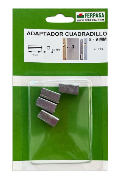ADAPTADOR CUADRADILLO 8-9 MM BL.4