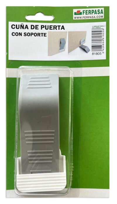 CUÑA DE PUERTA CON SOPORTE