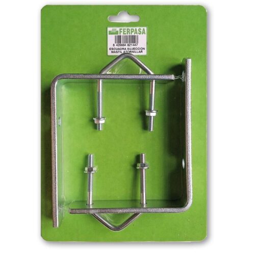 SOPORTE MASTIL ESCUADRA PARA ATORNILLAR BL.2