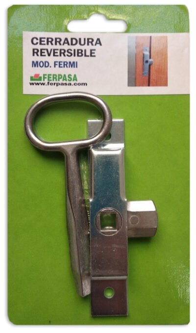 CERRADURA C/LLAVE CUADRADILLO MOD `FERMI`