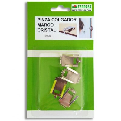PINZA COLGADOR MARCO CRISTAL BL.4