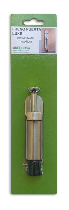 FRENO PUERTA LUXE CROMO MATE S
