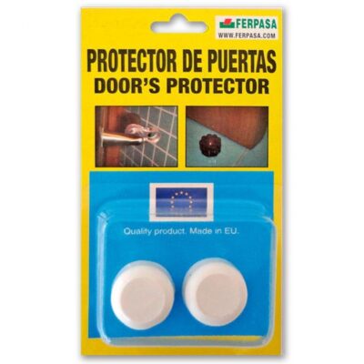 TOPE DE PUERTA RONDO ADH BLANCO BL.2