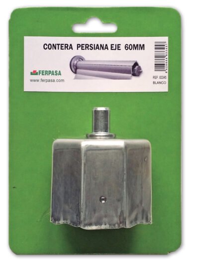 CONTERA PERSIANA EJE METÁLICA 60 MM BL