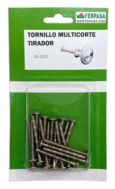 TORNILLO MULTICORTE TIRADOR BL. 20