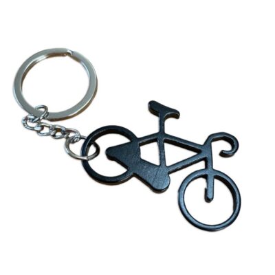 LLAVERO BICICLETA NEGRO BL.2