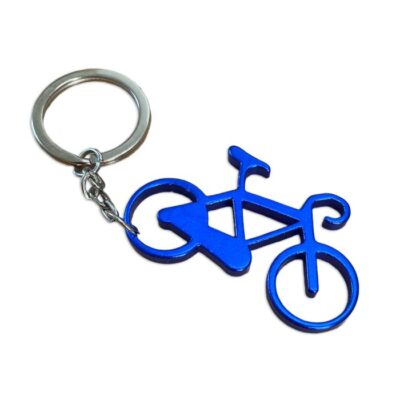 LLAVERO BICICLETA AZUL BL.2