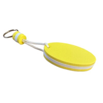 LLAVERO FLOTANTE AMARILLO/BLANCO BL.2
