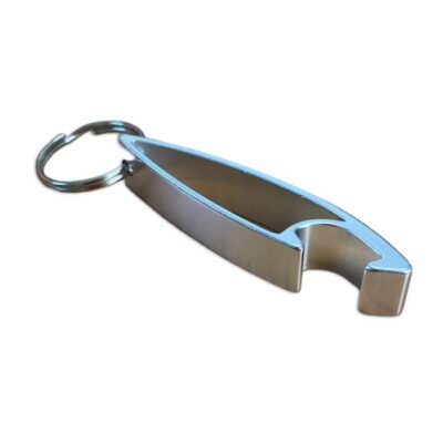 LLAVERO ABRIDOR ALUM PLATA BL.2