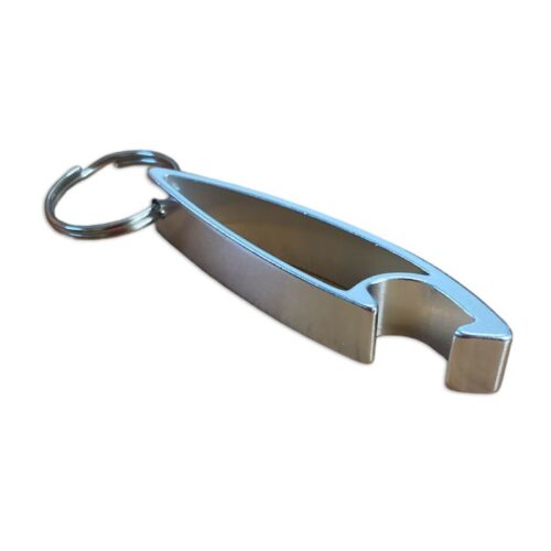 LLAVERO ABRIDOR ALUM PLATA BL.2