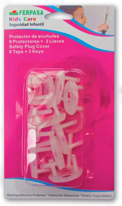 PROTECTOR DE ENCHUFES + 3 LLAVES