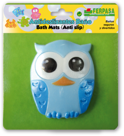 ANTIDESLIZANTE BAÑERA BUHOS BL.2