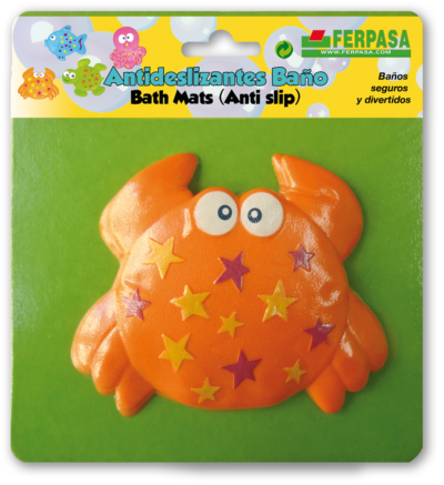 ANTIDESLIZANTE BAÑERA CANGREJOS BL.2