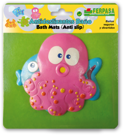 ANTIDESLIZANTE BAÑERA PULPOS BL.2