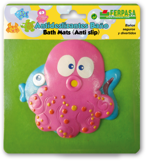ANTIDESLIZANTE BAÑERA PULPOS BL.2