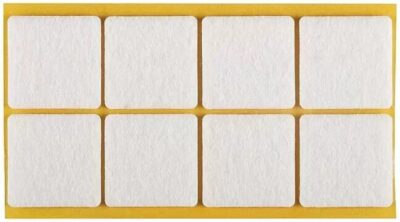 FIELTRO PROTECTOR CD 25X25 MM BL BL.8