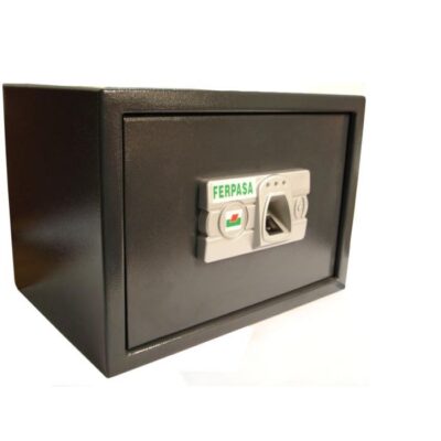 CAJA FUERTE SOBREPONER DACTILAR 250X350X250MM