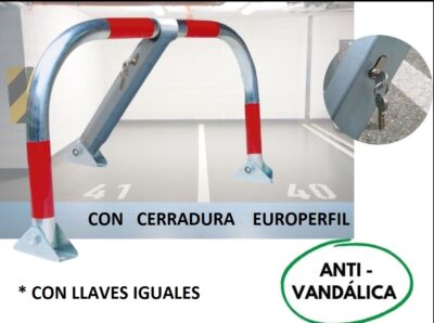 VALLA PARKING MOD CLASSIC C/CERRADURA  EUROPERFIL