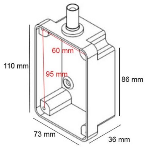 CAJA EMPOTRAR TORNO 40 KG - Imagen 3
