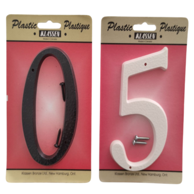 NÚMEROS PLÁSTICO "RUSTIC"120 MM