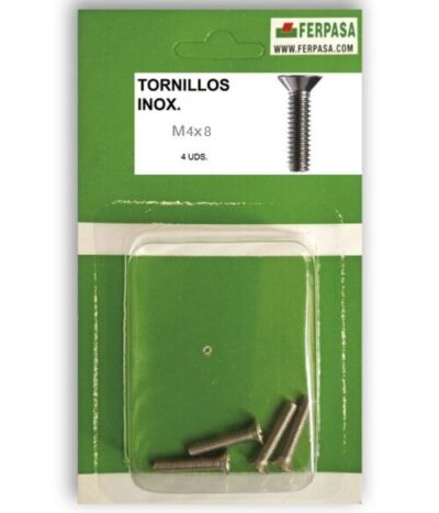 TORNILLOS INOX M4X8