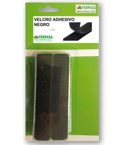 VELCRO ADHESIVO NEGRO (1MT)