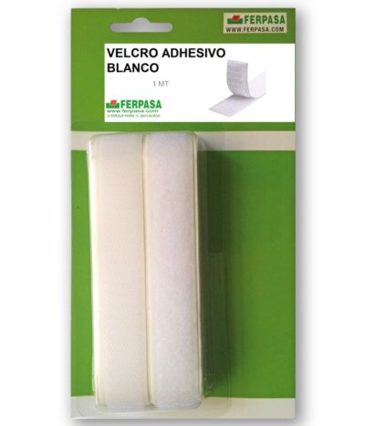 VELCRO ADHESIVO BLANCO (1MT)