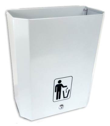 PAPELERA MOD EXAGONAL  C/CERRADURA