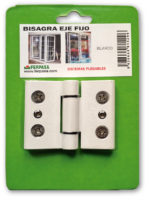 BISAGRA PLEGABLE CON EJE FIJO 60MM