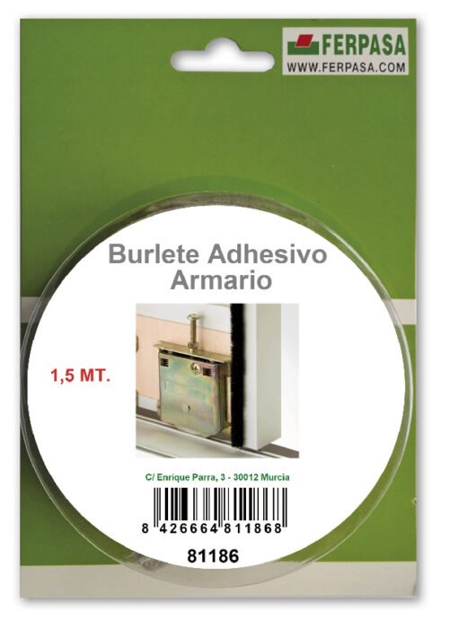 BURLETE FLECOS ADHESIVO PARA ARMARIO