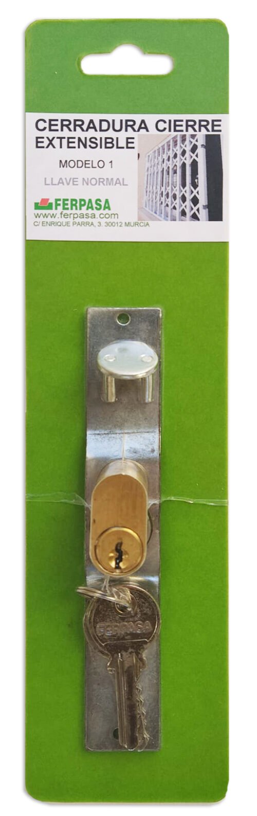 CERRADURA CIERRE EXTENSIBLE MOD. 1