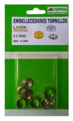EMBELLECEDOR LATÓN PARA TORNILLOS