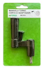MANIVELA CORTA CON ADAPTADOR