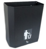 PAPELERA MOD EXAGONAL  C/CERRADURA