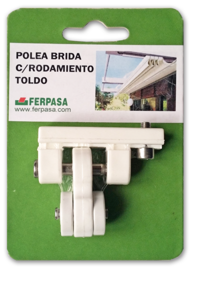 POLEA BRIDA C/RODAMIENTO TOLDO