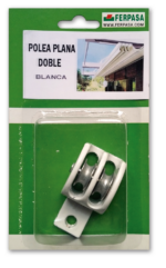 POLEA PLANA DOBLE