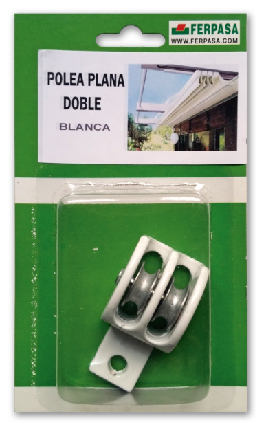 POLEA PLANA DOBLE