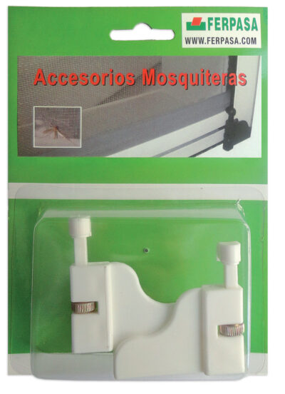JUEGO RETENEDORES MOSQUITERA ENROLLABL