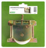 2 RODAMIENTOS PUERTA ARMARIO 100x75 MM