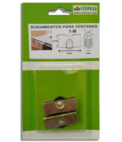RODAMIENTO METAL 1-M