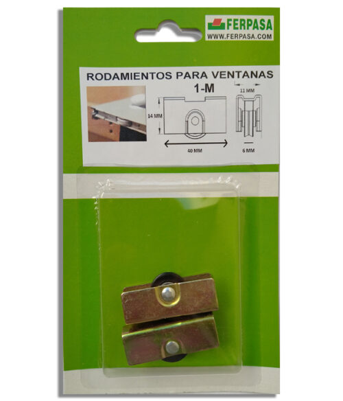 RODAMIENTO METAL 1-M