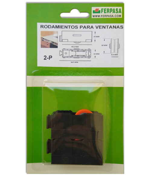 RODAMIENTO PLÁSTICO 2-P