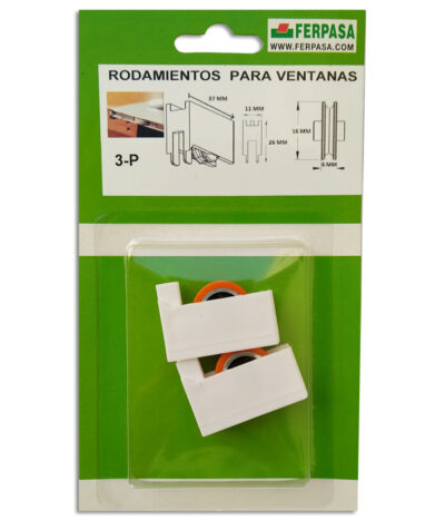 RODAMIENTO PLÁSTICO 3-P