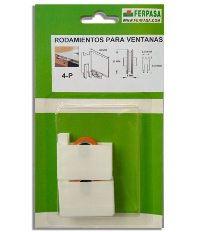 RODAMIENTO PLÁSTICO 4-P