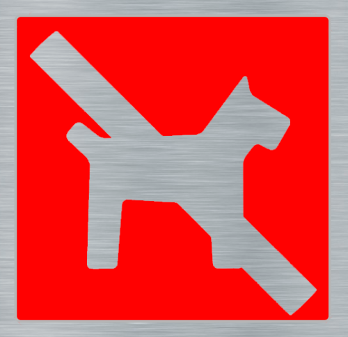 SIGNOS INTERNACIONALES ALUMINIO ADHESIVO 90X90MM